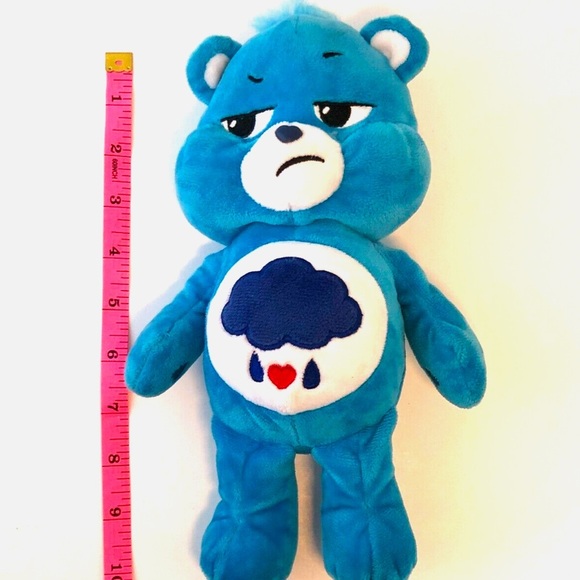 Care Bears Grumpy Bear 10" Plush - Unlock The Magic - Blue - EUC - Picture 4 of 7